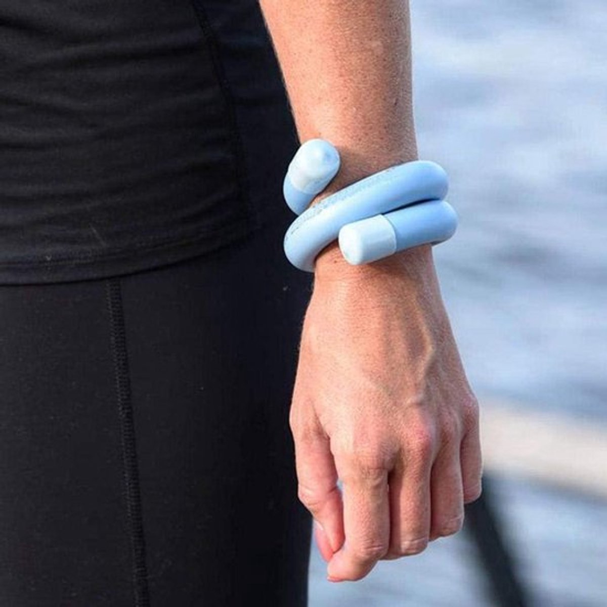 Gewicht Armband - Krachttraining - Draagbaar - Fitness - Sportuitrusting - Yoga - Geschikt voor alle leeftijden - Zwart - Duurzaam - Verstelbaar - Comfortabel - Lichtgewicht - Oefeningen - Wandelen - Zwemmen - Set van 2
