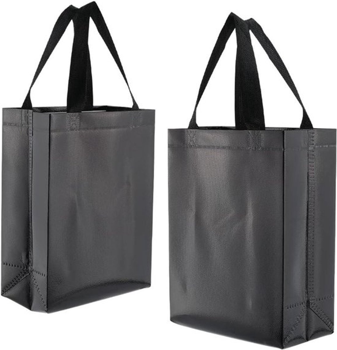 Geschenkzakjes - Holografisch - Herbruikbaar - Handvatten - Glinsterend - Handtas - Draagtas - Dames - Verjaardag - Bruiloft - Kerstfeest - 7,810 x 3,9 cm