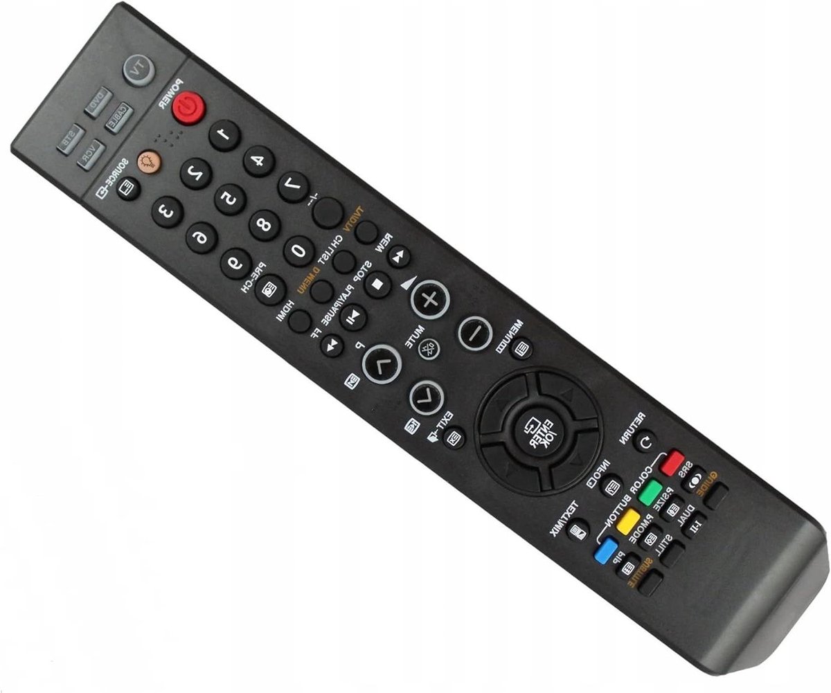 Vervangende Afstandsbediening - Universele Controller - TV Bediening - 1:1 Vervanging - 242 cm - Zwart