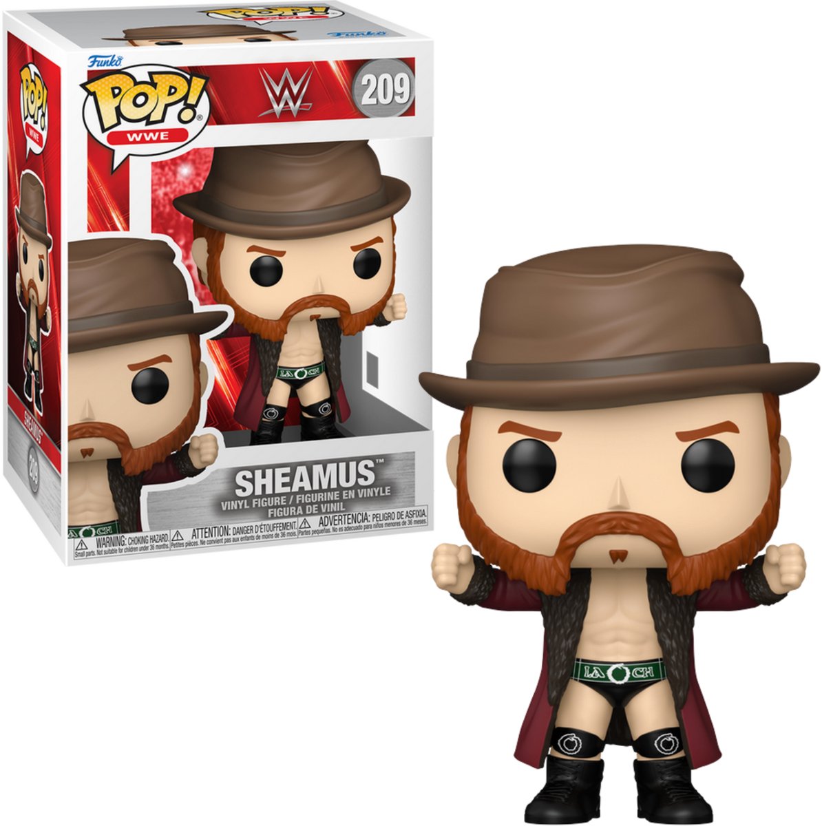 Funko WWE POP! Vinyl Figure Sheamus 9 cm POP! Figuur