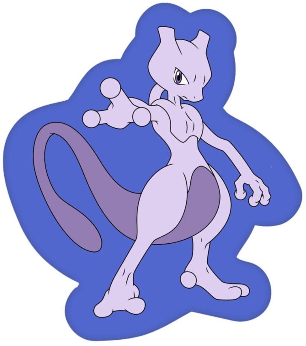 Pokemon Pillow Mewtwo 36 cm