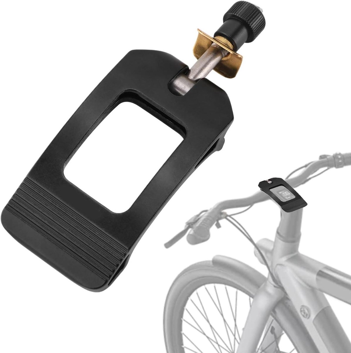Fietszadelstang Klem - Zadelpen Bevestiging - Dagelijks Fietsen - Snelontgrendeling Ontwerp - Universeel - Zwart