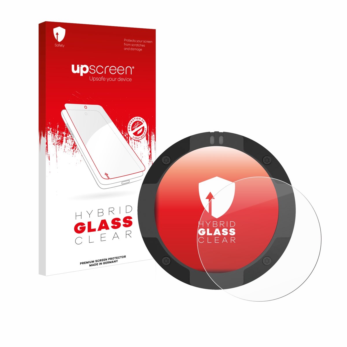 upscreen - Screenprotector voor Beeline Moto II - Folie Beschermfolie Beschermglas transparant