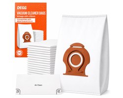 DEGG® - Stofzuigerzakken Geschikt voor Miele Guard M1 CO HyClean Pure – 16 Stuks + 4 Filters