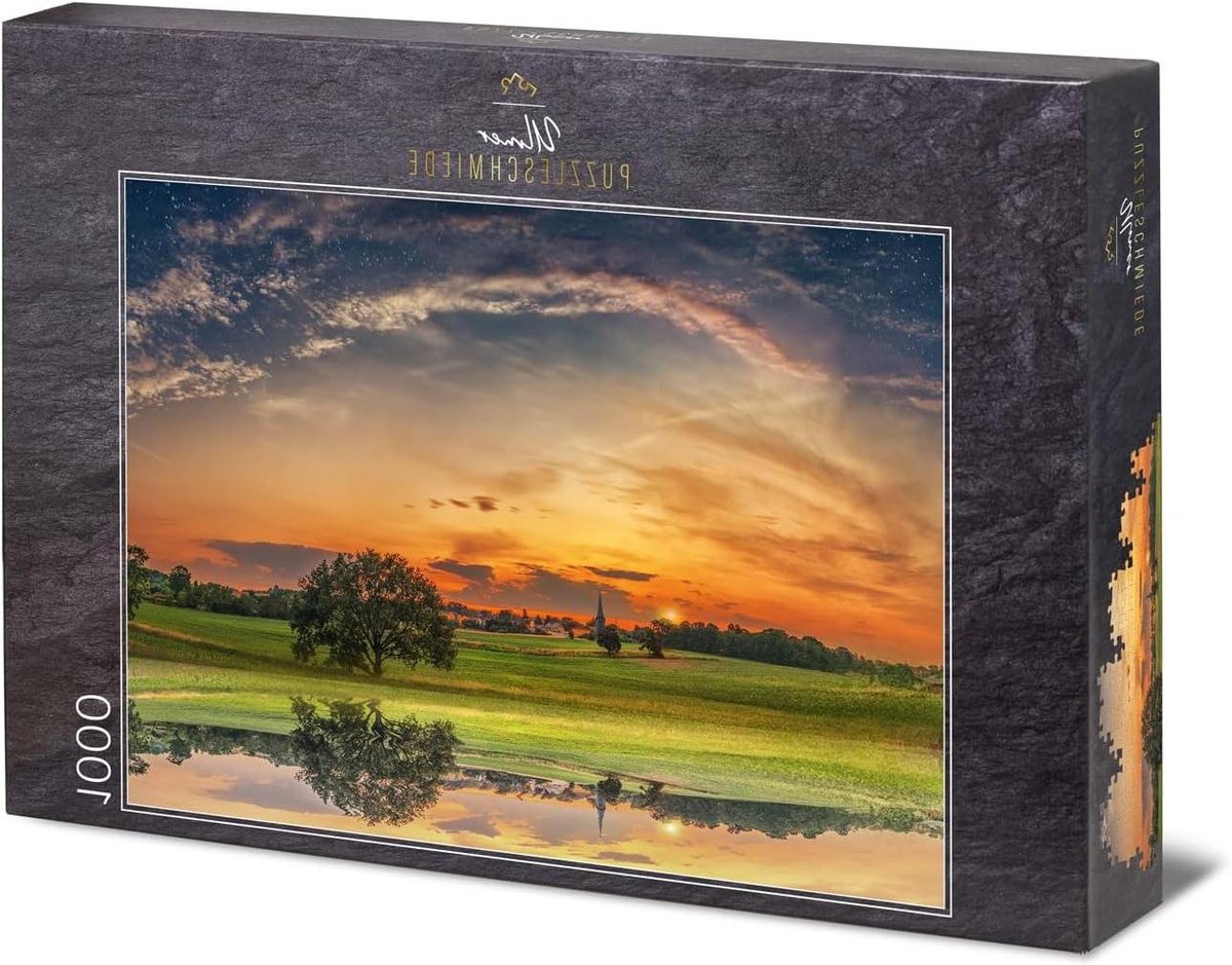 Legpuzzel 1000 stukjes - Puzzel volwassenen - Ontspanning thuis - Premium karton kwaliteit - 68 x 48 cm - Multicolor