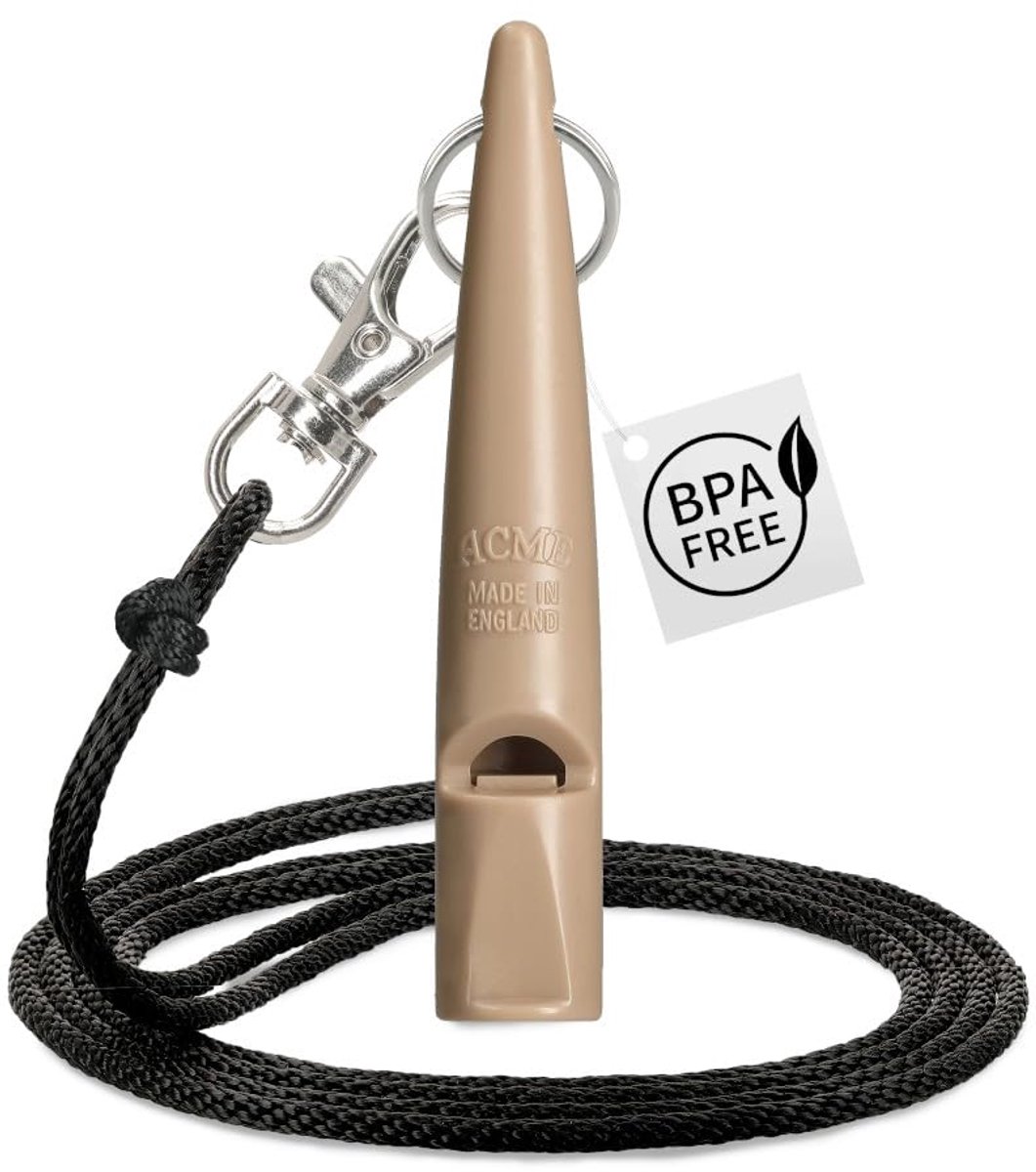 SnelShoppen - Fluitje voor Honden 211,5 mm met Riem - Perfect voor Training, Wandelen, Buiten Activiteiten - Duurzaam en Lichtgewicht Materiaal - Idea