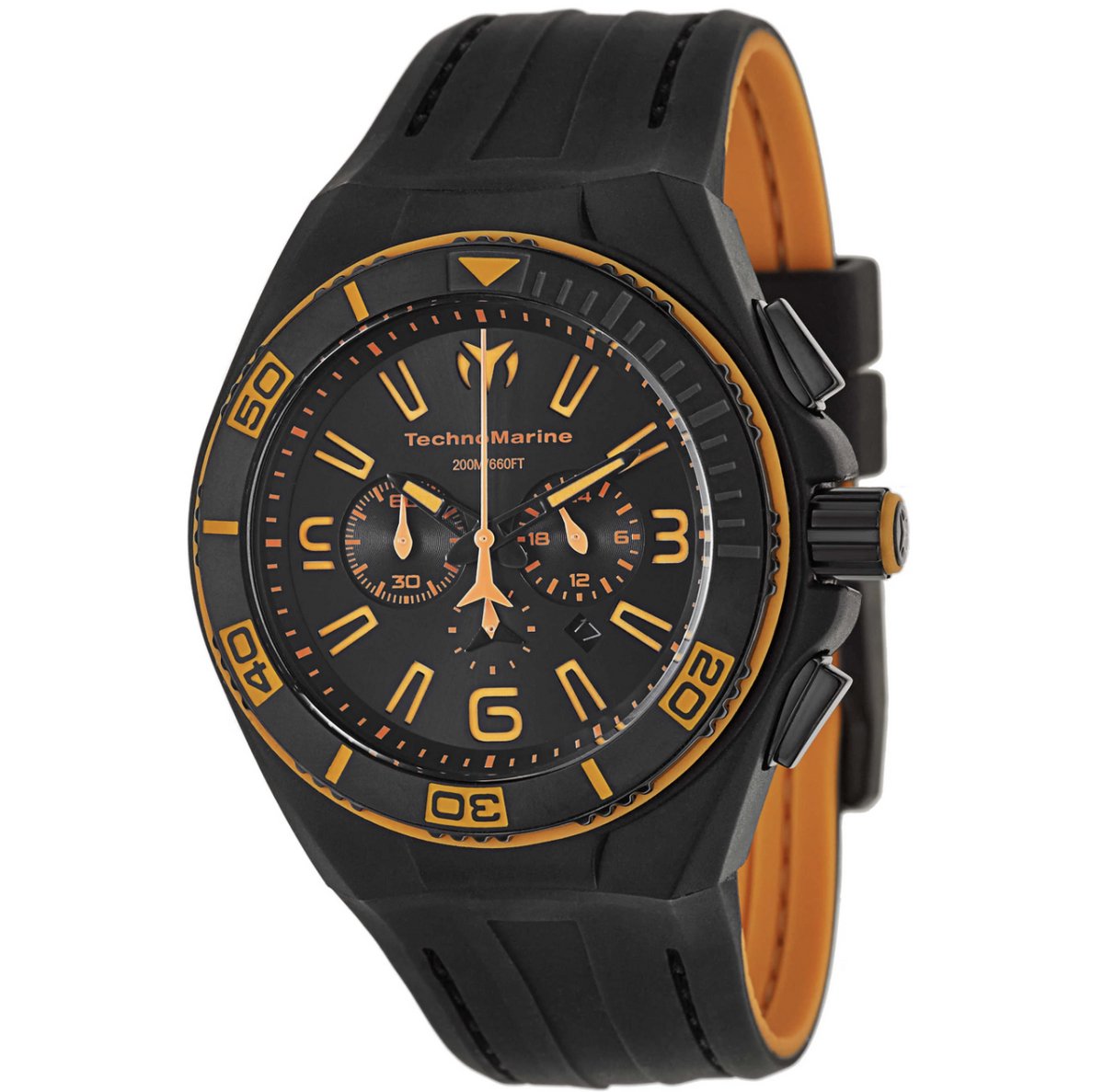 TechnoMarine Cruise Original NightVision II 112005 Herenhorloge 45 mm Zwart