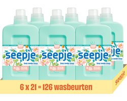 Seepje Wasmiddel Wol en Fijn - 126 wasbeurten - 6 x 945ML - Voordeelverpakking