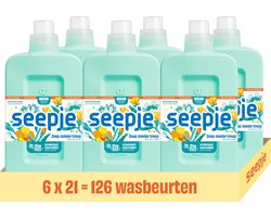 Seepje Wasmiddel Universeel - 126 wasbeurten - 6 x 945ML - Voordeelverpakking