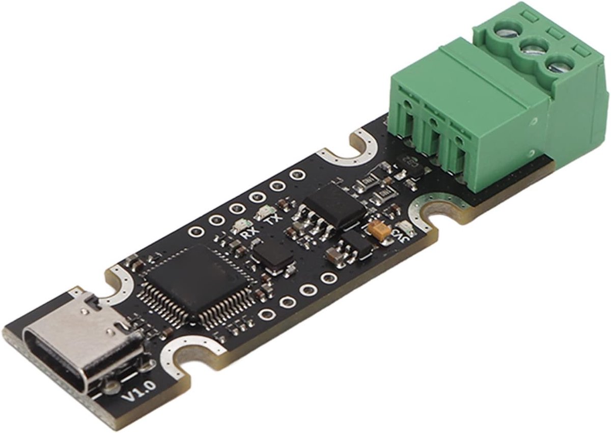 SnelShoppen - UCAN Board V1.0 USB naar CAN Adapter Type C, 3-Pin Schroefterminals, Hoge Compatibiliteit voor Diverse Platforms