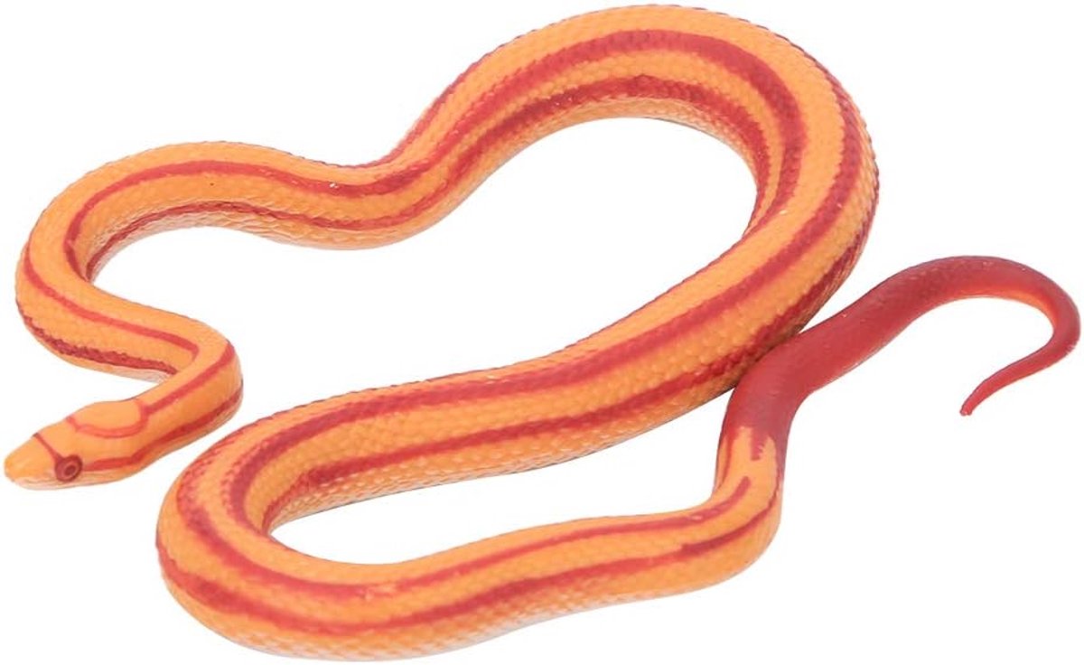 SnelShoppen - Snake Korennatter Simulatiemodel Decoratie Ornamenten voor Bureau Kinderen Training Speelgoed 15x12x3 cm Natuurlijke Uitstraling