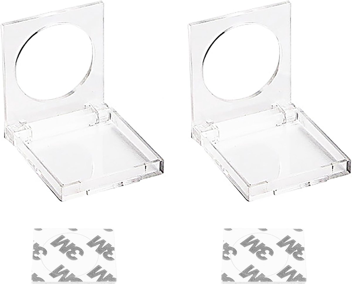 SnelShoppen - 2PCS Licht Pad Schakelaar Cover, 1.8cm Waterdichte Schakelaar Cover, Kind Veilige Accessoires voor Diamant Schilderen, On/Off Knop Besch