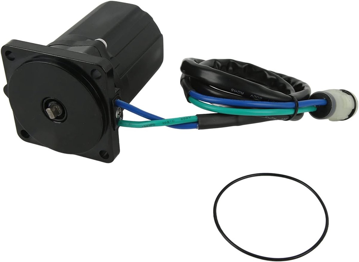 SnelShoppen - Trim Tilt Motor voor Buitenboordmotor 4-takt 50PK, 12V, Metalen Legering, Geschikt voor MD40B MD50B, Onderdeelnummer 3E5 77180 0