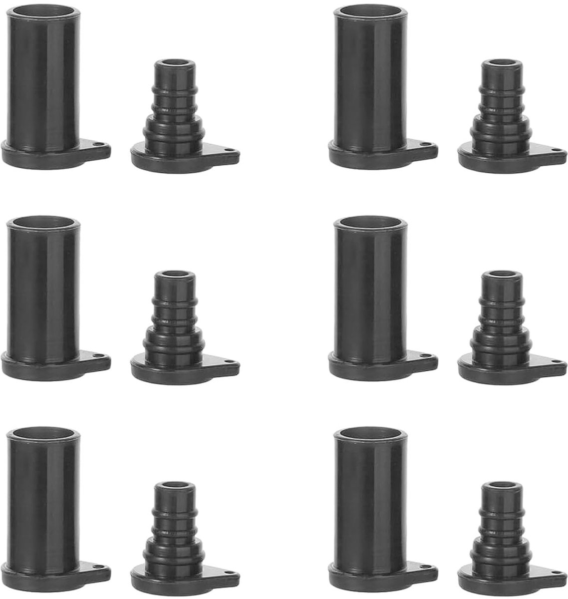 Zonnepaneel aansluitkap set van 6 - MC4 beschermkap - waterdicht en stofdicht - verlengt levensduur van zonnepanelen - ShopVlot