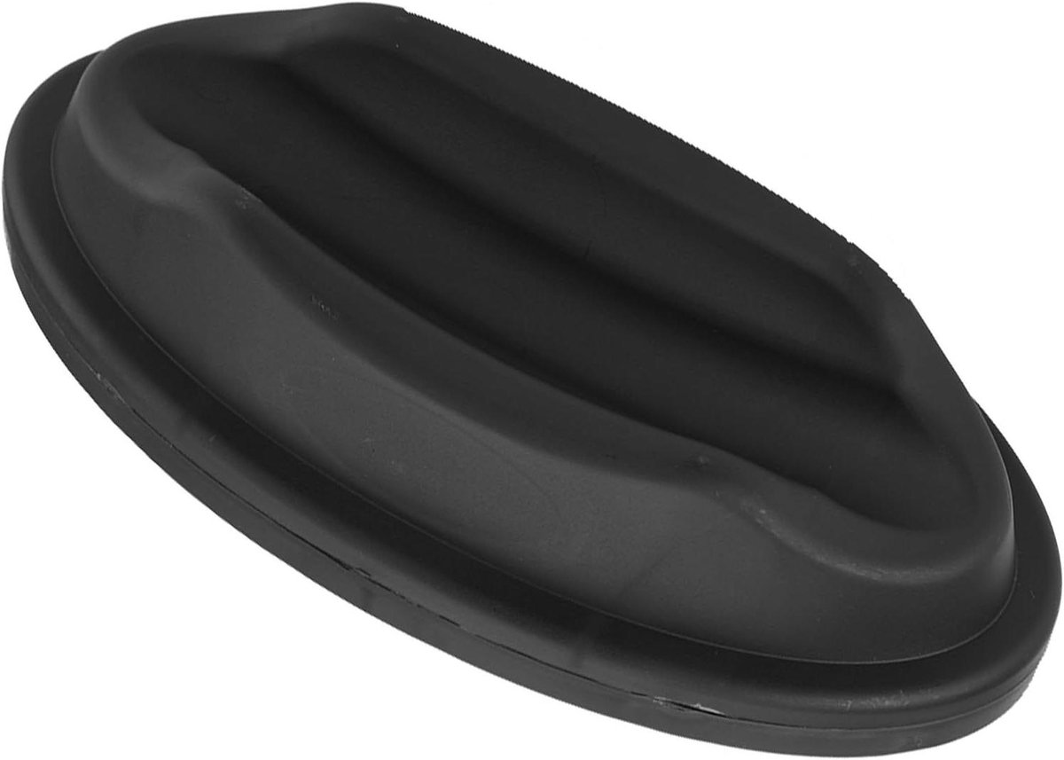 Wielverhogerblok Fiets - Fietsblok Verhoger - Indoor Fietstraining - Met Vloerbescherming - 23 x 12 x 6 cm - Zwart