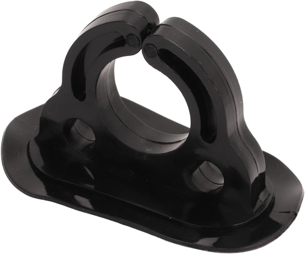 SnelShoppen - 4 Stuks Opblaasbare Boot Peddel Clips Kayak Peddel Houder Accessoires Voor Boot Peddel Houder Zwart