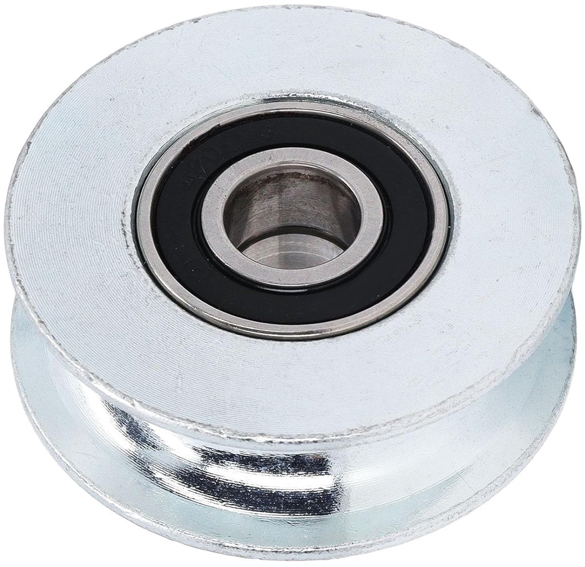 SnelShoppen - U-groove Katrol met Lager van Legeringsstaal, Diameter 64 Mm, Sterke Draagkracht voor Ophangsystemen en Zware Objecten