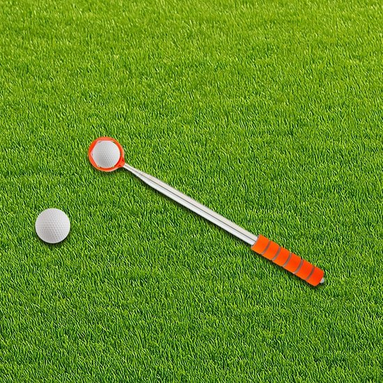 Golfbal retriever - Ballen grijper - Ballen uit water halen - Telescopische schacht - Tot 29 meter - Oranje — afbeelding 3