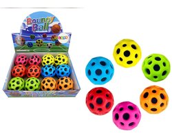 Gloeiende bal voor stuiterend kneden met kuiltjes 6 cm - UNI