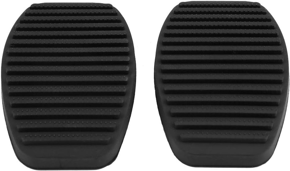SnelShoppen - Pedal Pads Set voor Rem- en Koppeling Pedalen, Rubber Pad voor Doblo Albea Punto Palio Fiorino 7568442 - 1 Paar