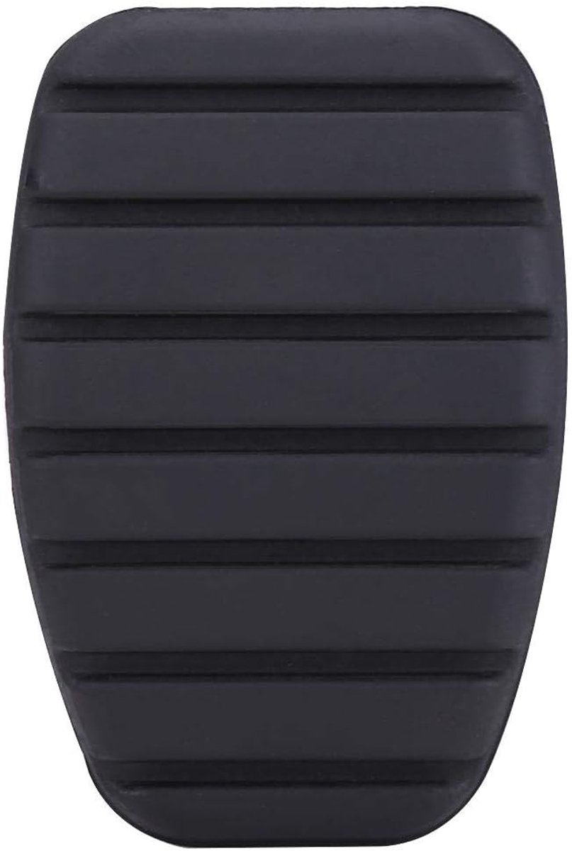 SnelShoppen - Rubber Cover voor Rem- en Koppelingpedaal voor Renault Clio, Scenic, Kangoo, Espace - Effectieve Bescherming en Grip - Zwart