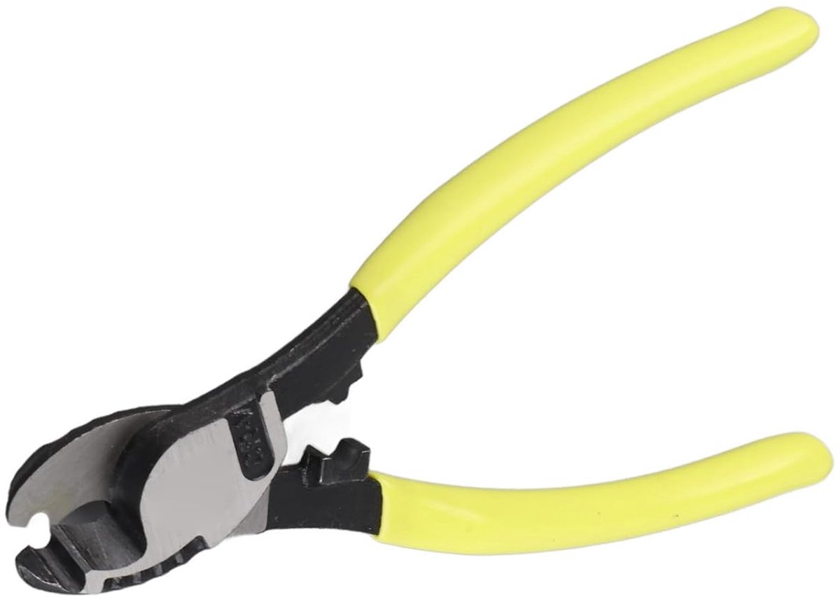 SnelShoppen - 6 Inch Chrome Vanadium Staal Elektrische Kabeldraad Knipper - Handgereedschap Voor Snelle en Schone Sneden, Duurzaam en Comfortabel