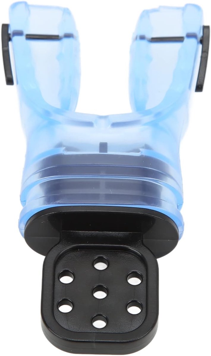 SnelShoppen - Silicone Mondstuk Duik Snorkel Nozzle Thermoplastisch Mondstuk Duik Snorkel Tweede Fase Regulator Bijt Nozzle (Hemelsblauw) - Handgemaak