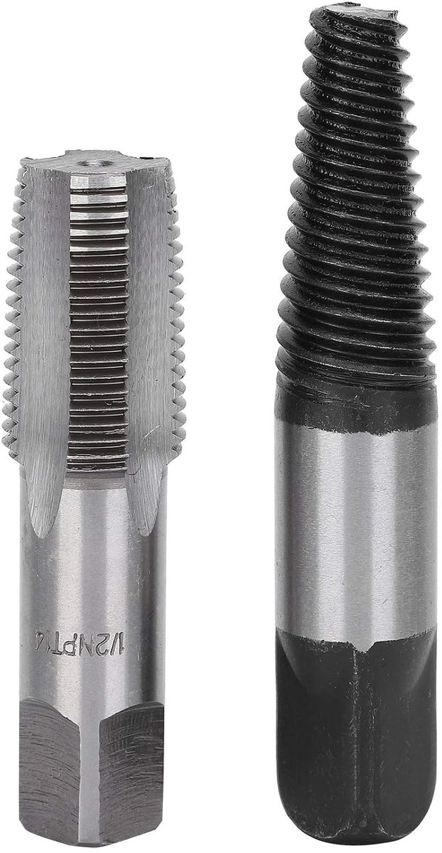 Pipe Extractor set - 5 stuks - Voor 1/2 inch waterleidingen - Verwijdert gebroken stukken en schroeven - ShopVlot