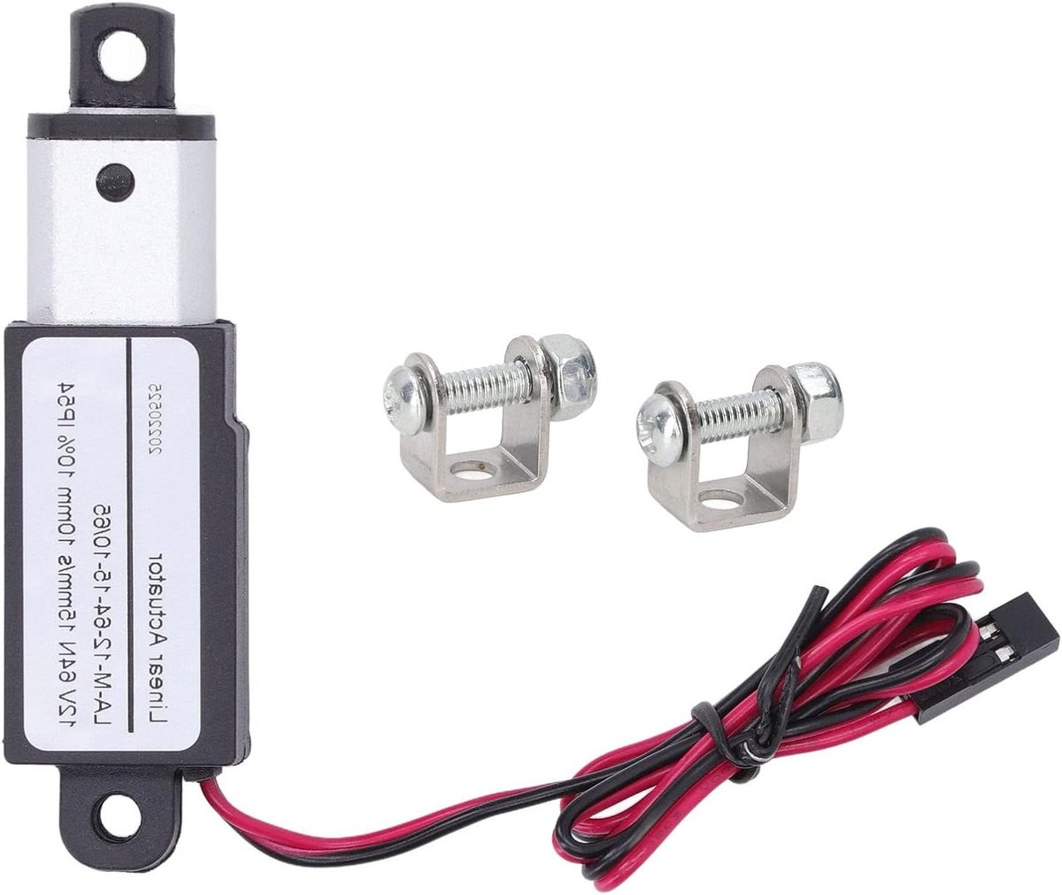 Elektrische Lineaire Actuator - Micro Motor - Automatisering Aanpassen - Overstroombeveiliging - 10 mm slag - Aluminium