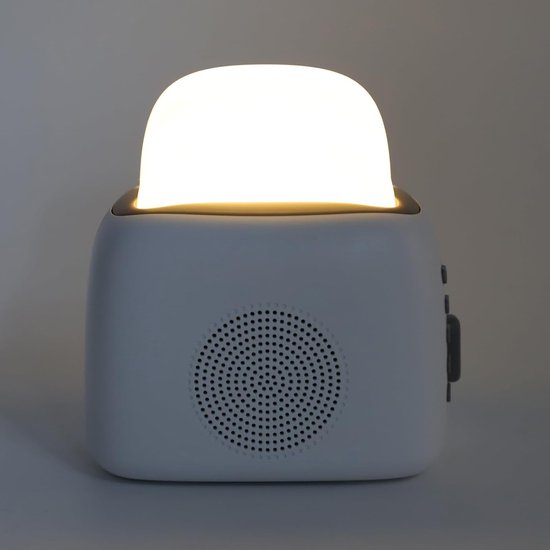 Witte Ruismachine - Geluidsmachine Slaap - Sneller Inslapen - 12 Niet-Loopende Geluiden - 96 x 63 x 103.5 mm - Wit — afbeelding 3
