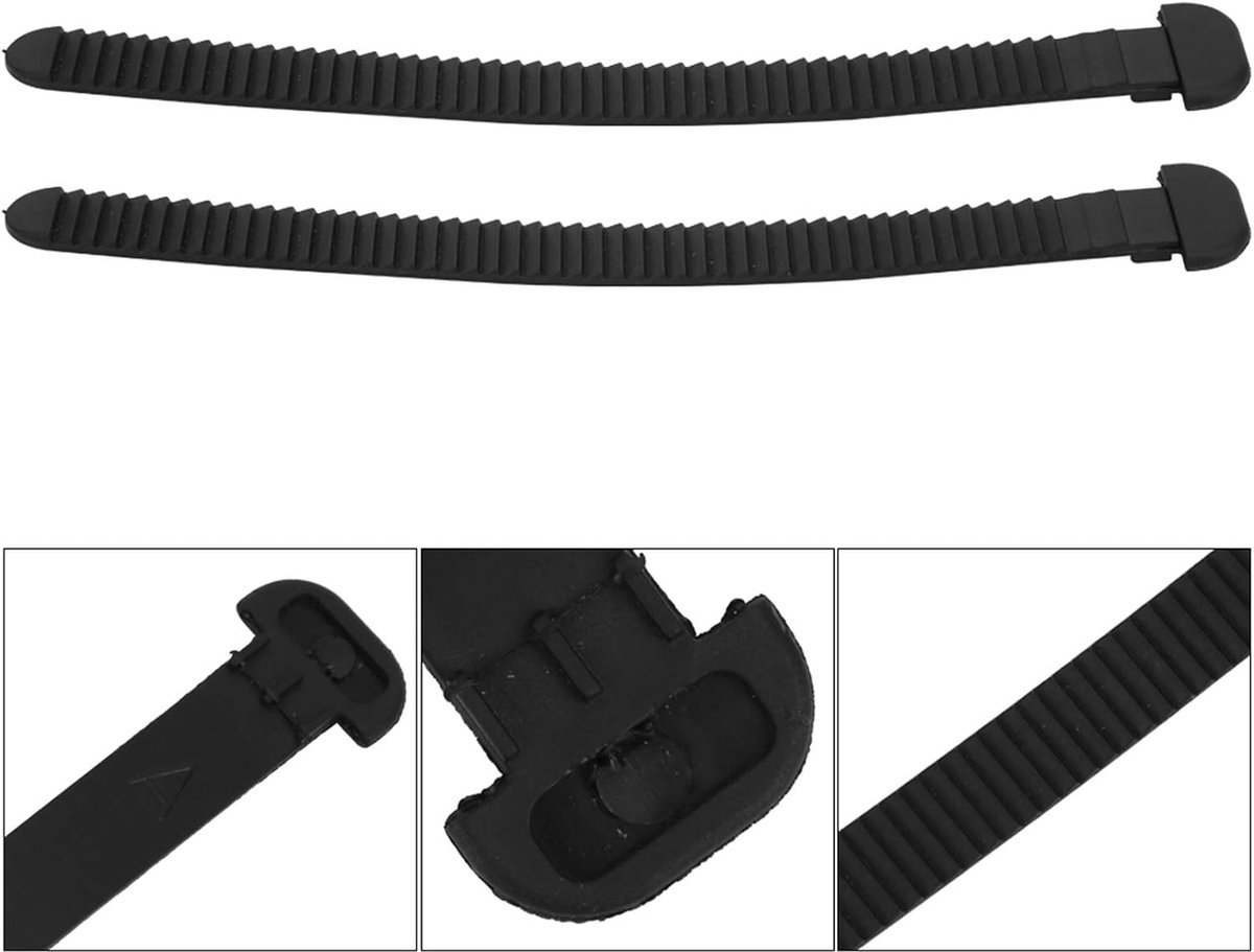 SnelShoppen - Skate Buckle Belt - Hoogwaardige PVC Skate Gesp voor Inline Skates, Quad Skates, IJs- en Roller Skates - Lichtgewicht en Duurzaam - Gema