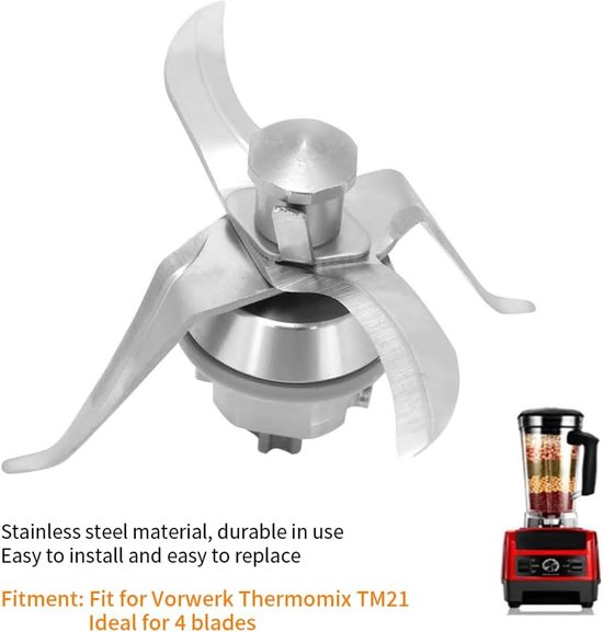 Dailygoods- Blenderblad Gloednieuw - Vervangend Blendermes van Dailygoods — afbeelding 5