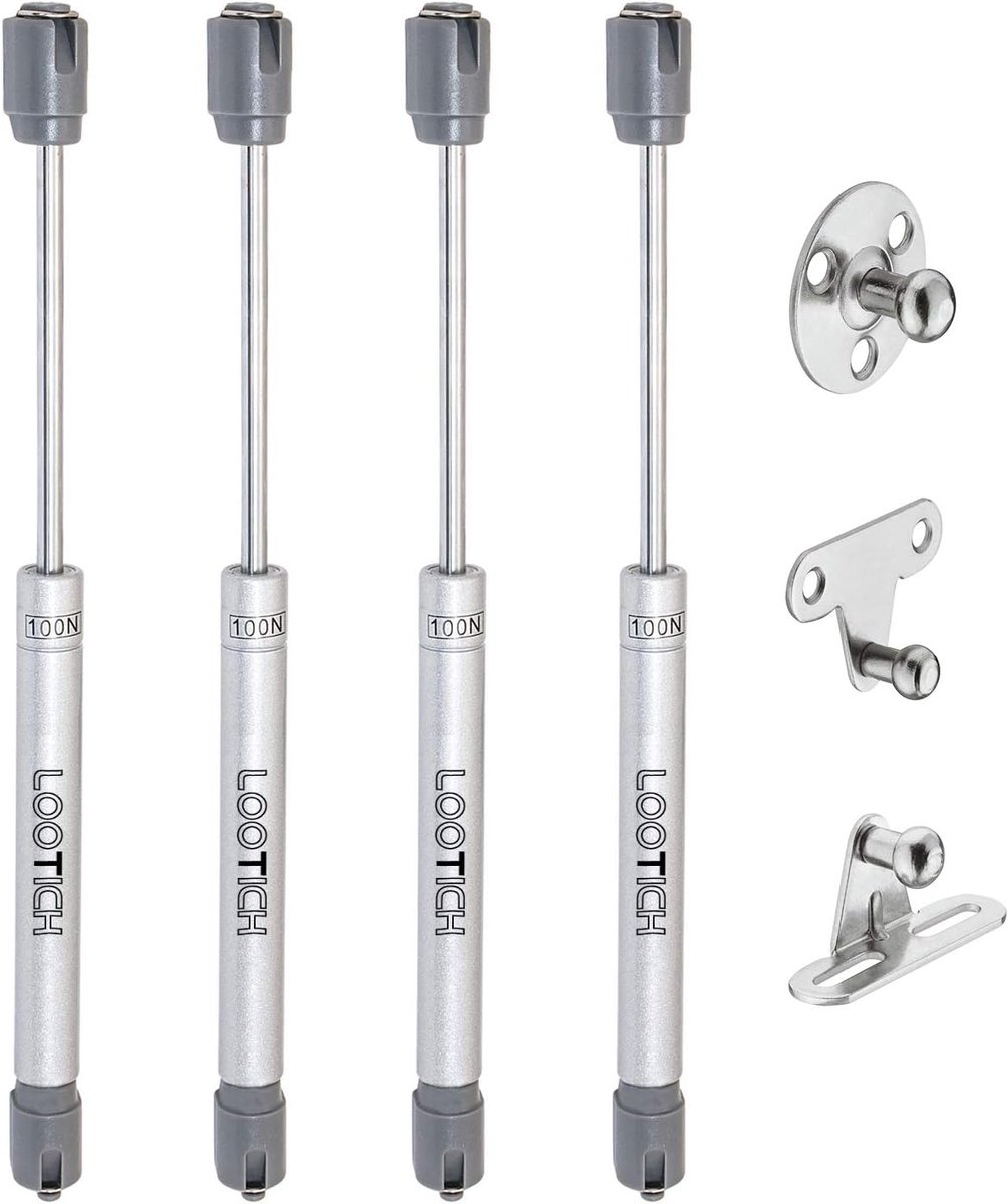 SnelShoppen - 100N Automatische Deksel Ondersteuning Ventiel voor Keuken Kast Deur en Speelgoed Doos - Hydraulische Lente Gas Piston met Zachte Sluiti