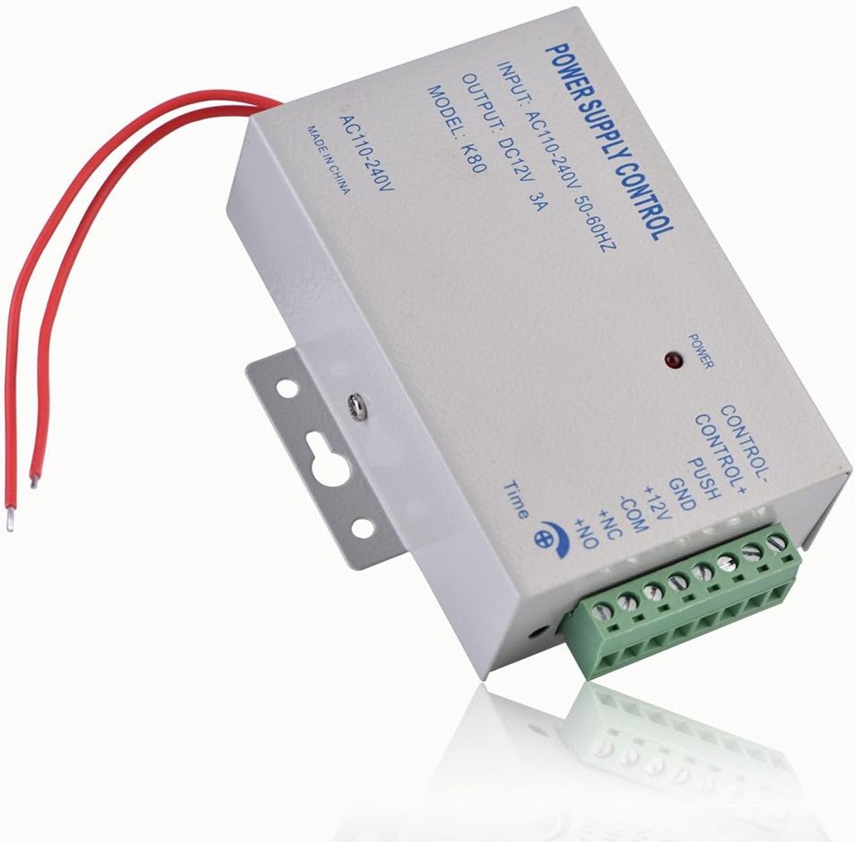 SnelShoppen - Power Controller AC 110-240V naar DC 12V voor Deur Toegangscontrolesysteem, Intercom Camera, Elektrische Slot, Magnetisch Slot, Video De