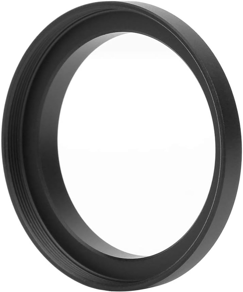 SnelShoppen - Adapterring voor Astronomische Telescoop, M48mm - M42mm Adapterring, Zwart, Aluminium Legering, Lichtafsluiting, Compact en Duurzaam