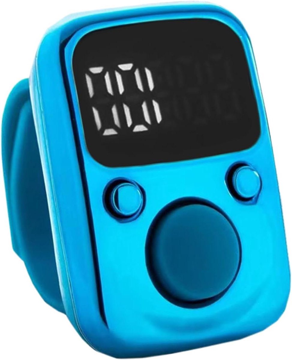 Vingerteller Clicker - Digitale Teller - Sport Evenementen Tellen - Waterdicht Ontwerp - 33 x 25 cm - Zwart