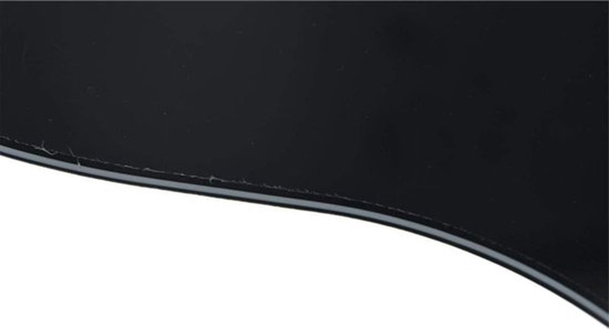 13-Hole Precision Pickguard voor PB P Bass - Scratch Plate voor USA/Mexicaanse Precision Bass - Zwart 3-Laags met Hoge Kwaliteit en Perfecte Pasvorm