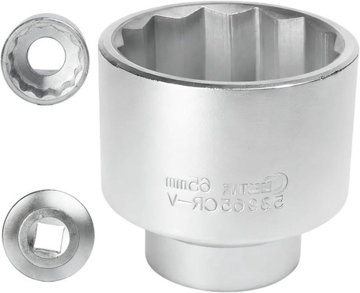 Dopsleutel 65 mm 3/4 inch 12-kant voor professioneel gebruik, hoge kwaliteit en duurzaamheid