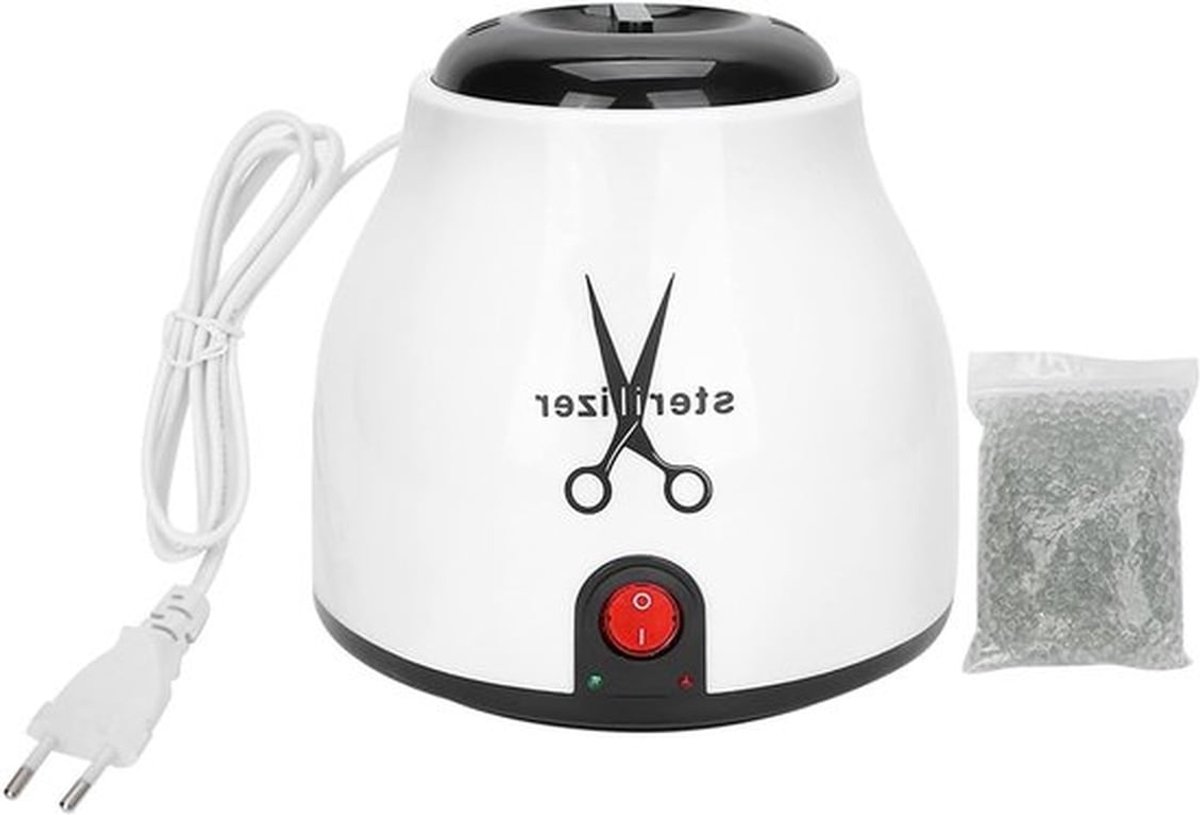 Professionele Nagelinstrumenten Sterilisator voor Hoog Temperatuur Reiniging van Scharen en Tweezers met EU Stekker 220V