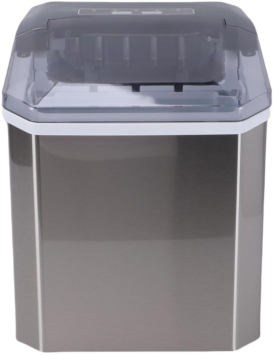 Ijsmachine Aanrecht IJsmaker Bar Drankjes Koelen Snelle ie 35 x 33 x 28 cm Zilver