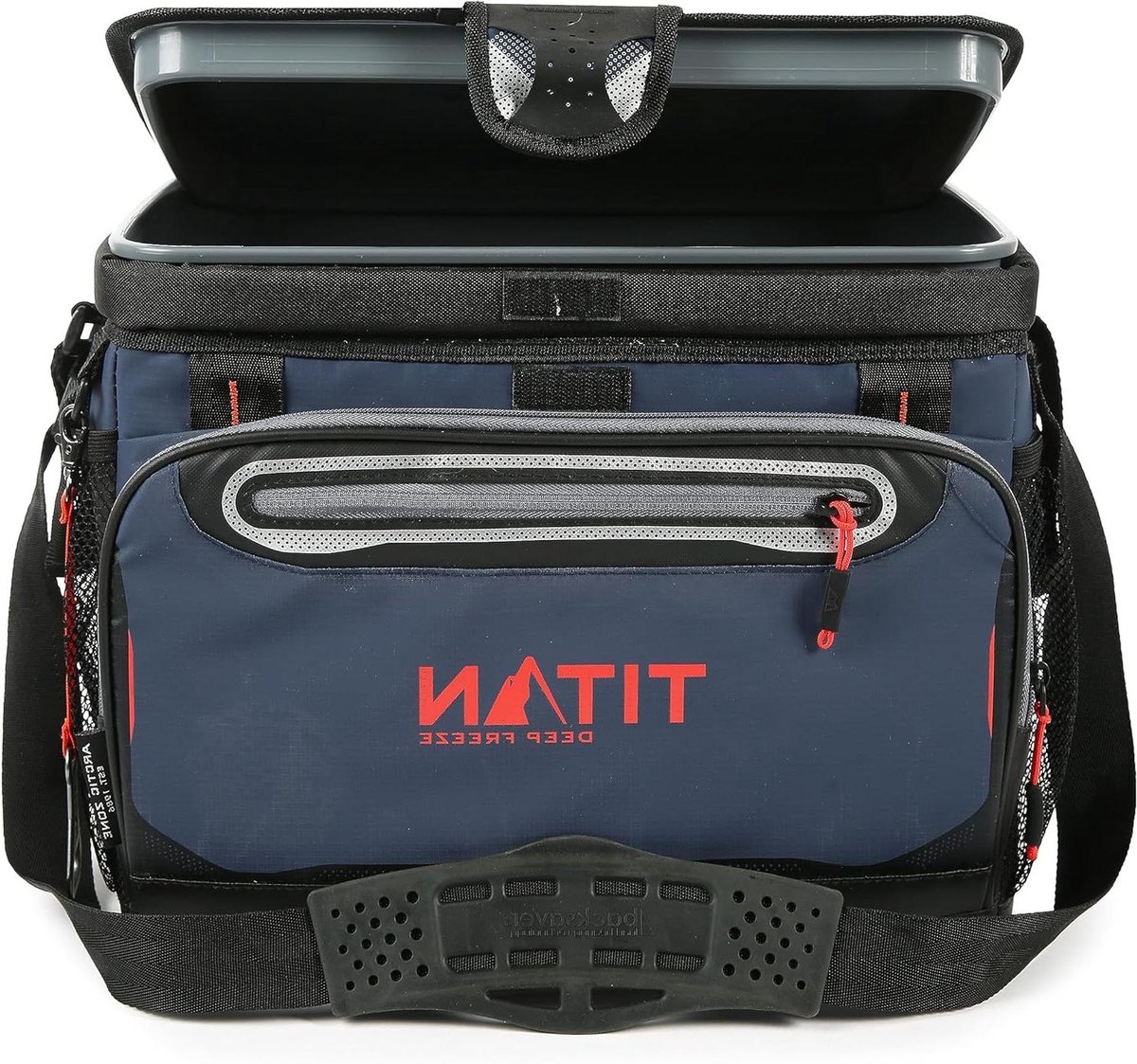Diepvries Koeltas - Hardbody Liner - Buiten Activiteiten - Slimme Verdeling - 30 Blikjes - Blauw
