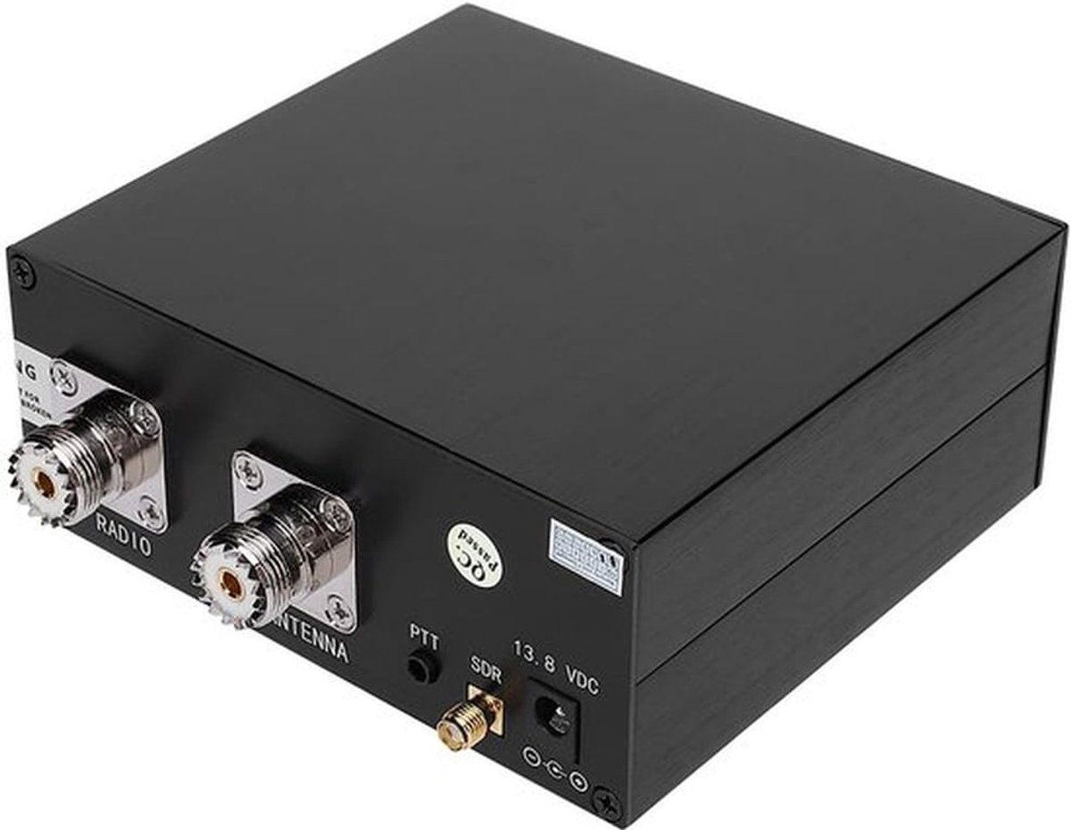 Antenne Deler 100W - Aluminium Behuizing - Frequentiebereik DC-160MHz - SMA naar SMA-kabel - PTT-besturingslijn - Lichtgewicht en Duurzaam - Antenne Switch