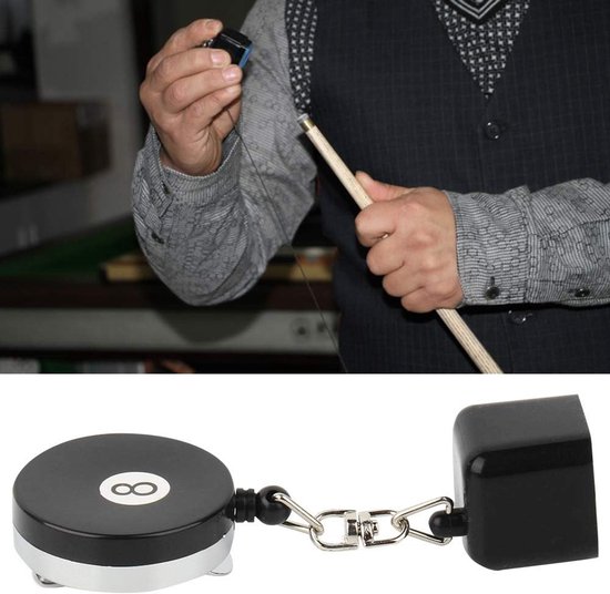 Krijthouder Hoogwaardig Kunststof - Intrekbare Krijthouder - Biljartaccessoire - Opberghouder Krijt - Flexibel Gebruik - Duurzaam Materiaal — afbeelding 2