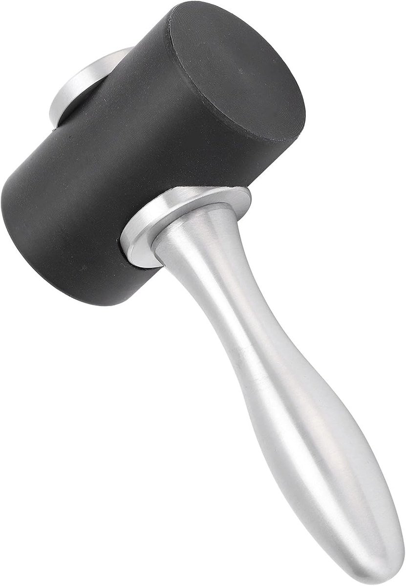 SnelShoppen - Leren Carving Hamer Nylon Hamers voor Handgereedschap met Aluminium Handvat - Veelzijdig Gereedschap voor Leerbewerking DIY Projecten