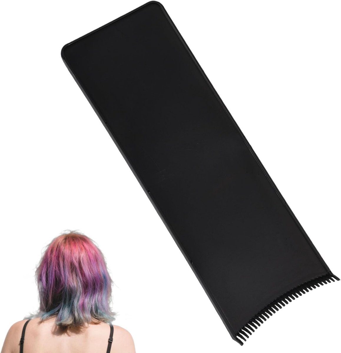 Balayage Highlight Board with Teeth, Reusable Hair Color Palette Foil Board Professional Paint Tools for Hairdressing - ShopVlot