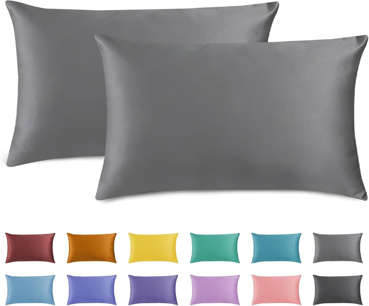 Cushion Covers 2 Pieces Zipper Pillow Covers, Super Soft Brushed Microfiber Pillow Cases Breathable Wrinkle Free Fade - ShopVlot
