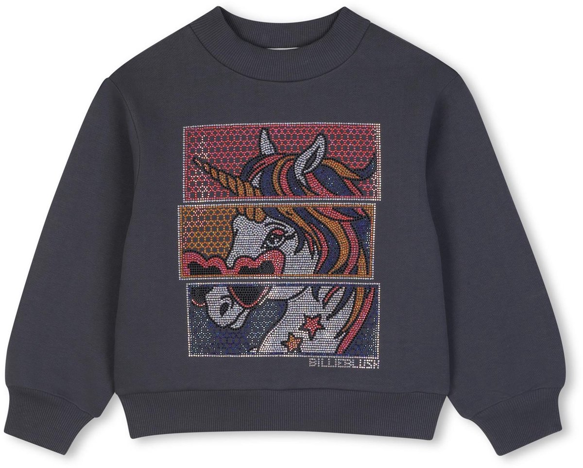 Billieblush U22592 Sweatshirt Grijs 4 Years Meisje