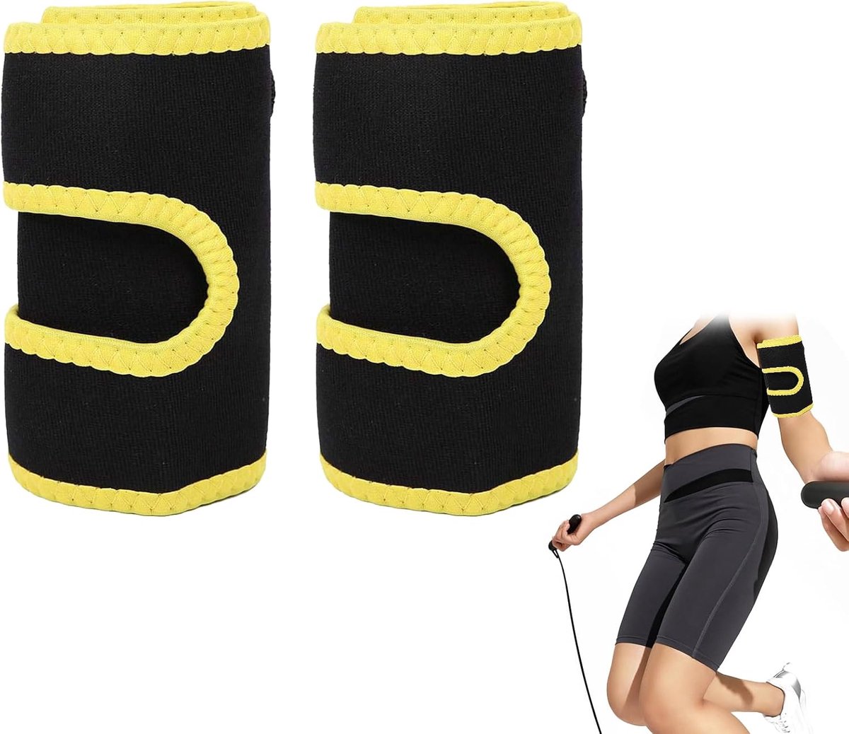 Compressiearmband - Verstelbaar en Ademend - Anti-Zweet en Spierondersteuning - Ideaal voor Fitness en Hardlopen - ShopVlot