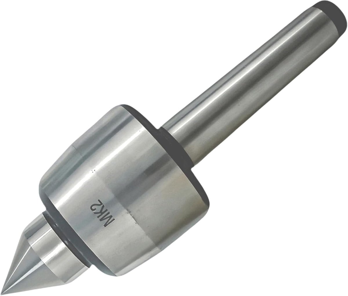 SnelShoppen - Conische Centreringpunt MK2, Precisie Draaiwerk Gereedschap 60° voor Precisie Rotatable, Hoogwaardige 40CR Staal, Voor CNC Frezen en Dra