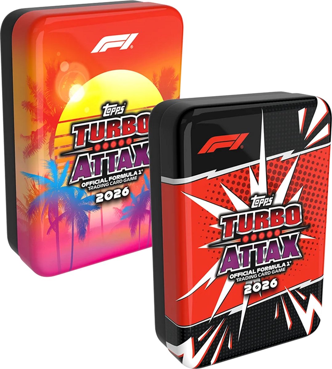Topps Turbo Attax Formule 1 2026 Mega Tin